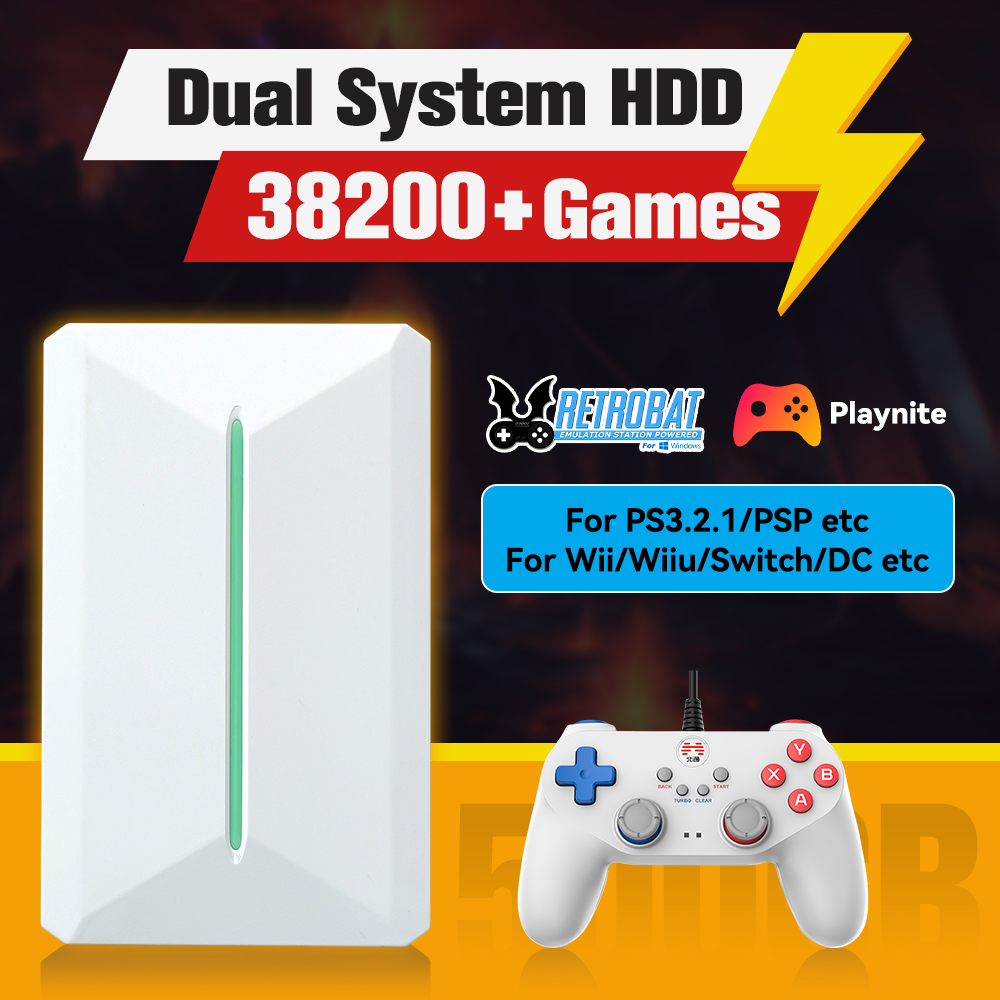 Retro Gaming N64 - Retrobat & Playnite ระบบ HDD คอนโซลเกม