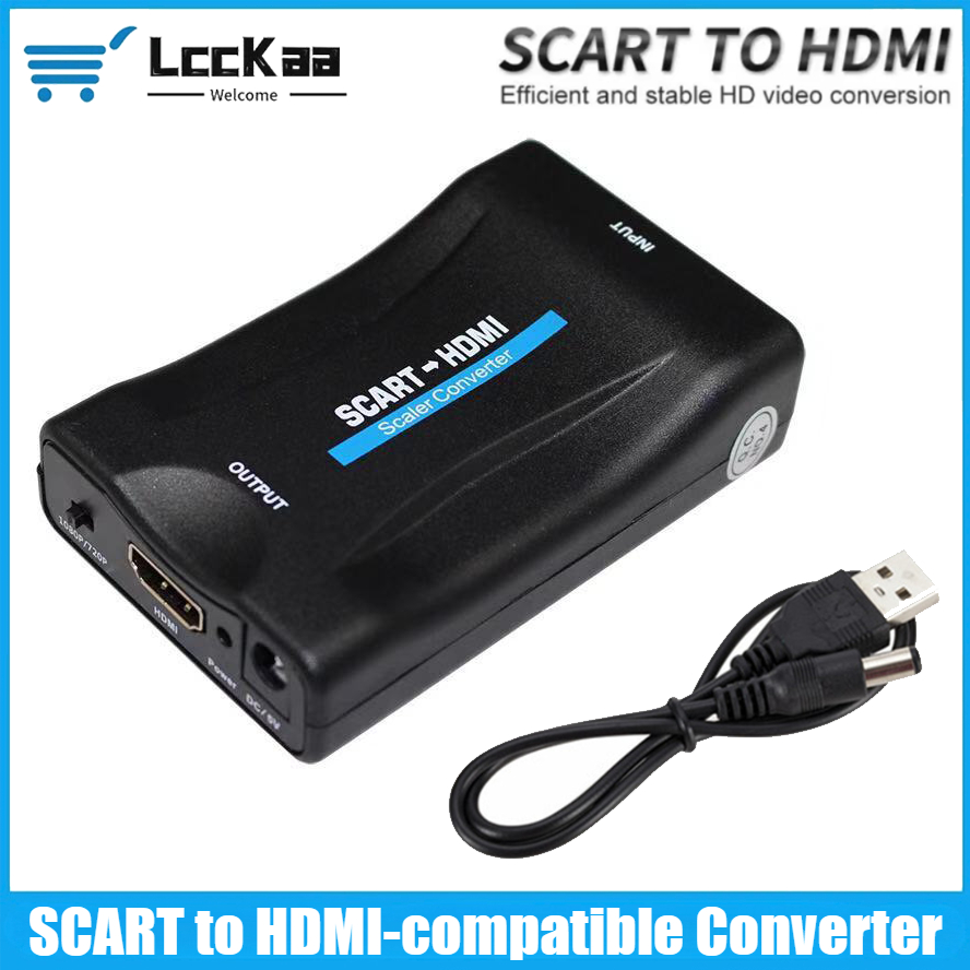 ตัวแปลงสัญญาณ SCART เป็น HDMI  - Scart To Hdmi บทวิจารณ์และราคา