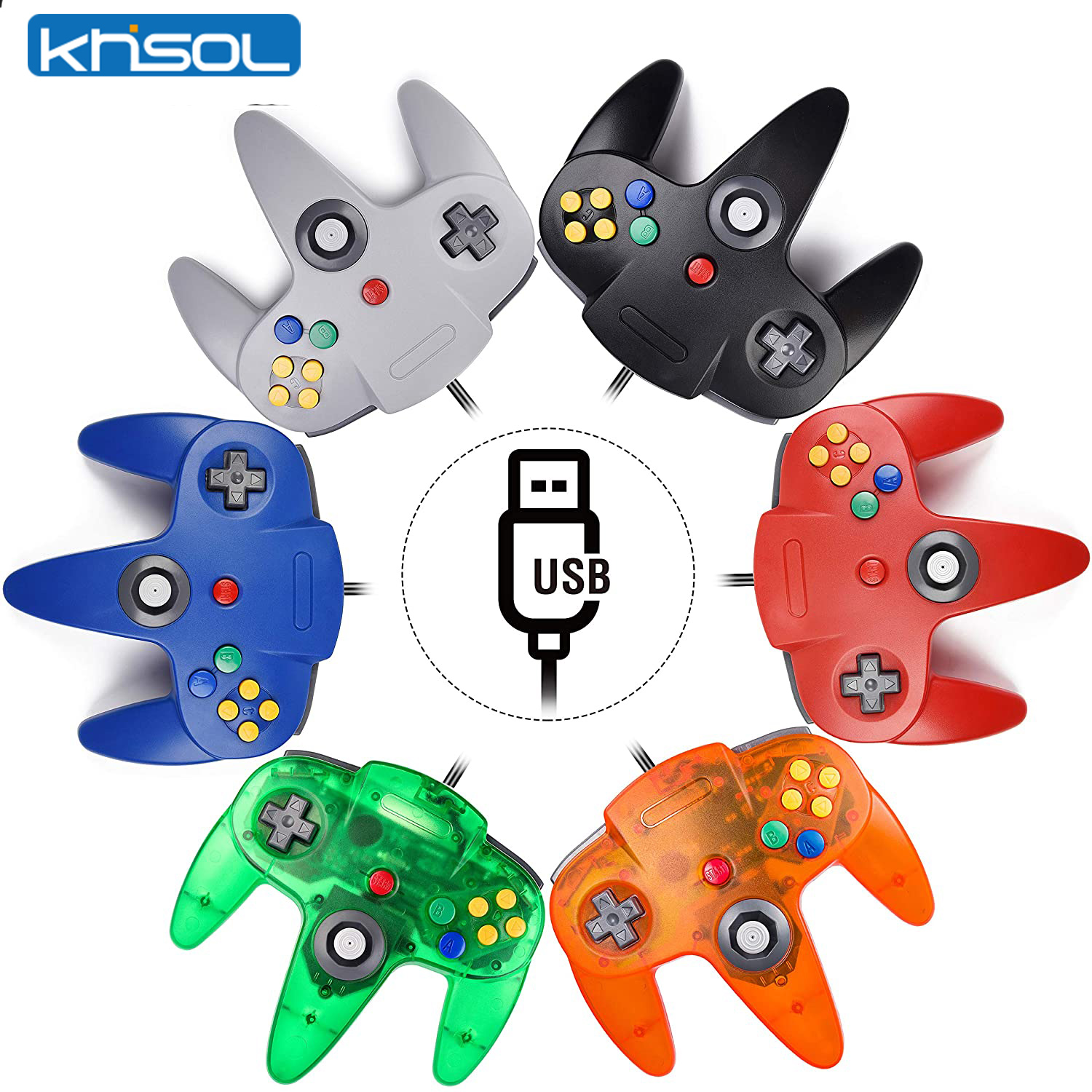 N64 Controller คลาสสิก USB แบบ - Retro Gaming N64 บทวิจารณ์และราคา